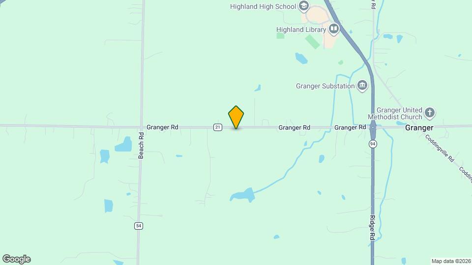 1700 Granger Rd Map and Location Details