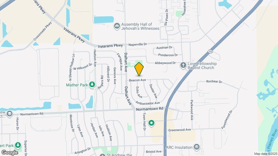 46 Beacon Ave Map and Location Details