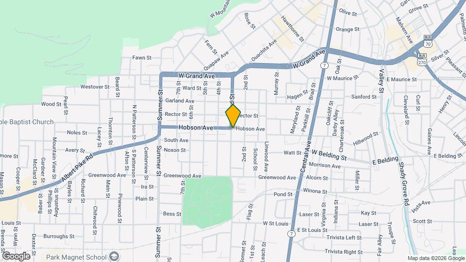 517 3rd St, Unit A Map and Location Details