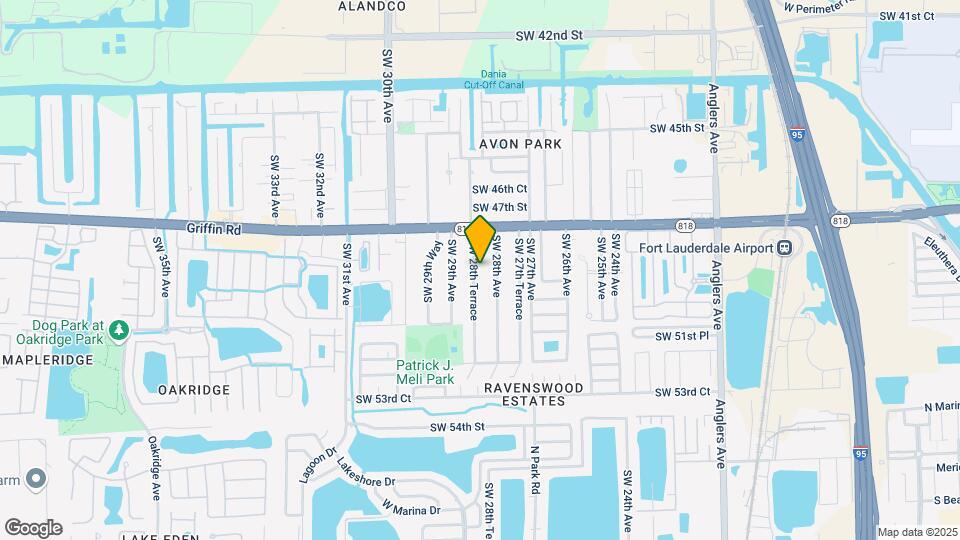 4910 SW 28th Ter Map and Location Details