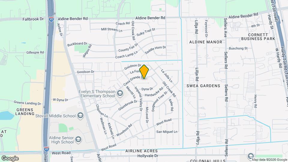 287 Eldon St Map and Location Details