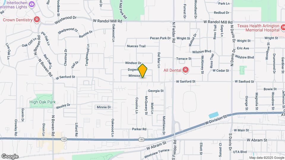 1811 W Sanford St Map and Location Details