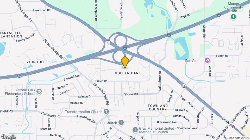 2548 Golden Park Ln Map and Location Details