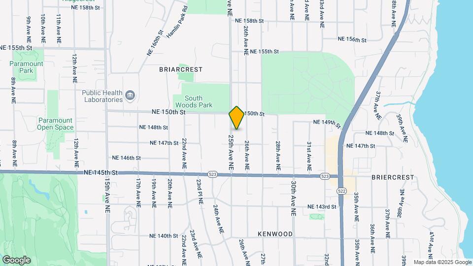 14722 25th Ave NE Mapa y Detalles de la Ubicación