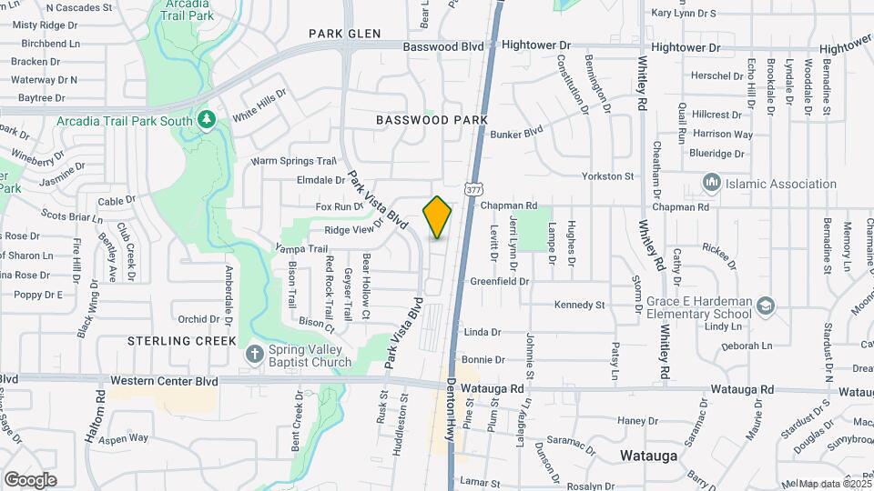 Park Vista Townhomes Map and Location Details