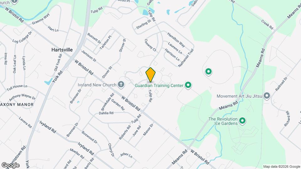 102 Julian Dr E Map and Location Details