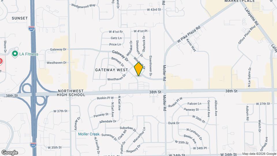 3831 Bennett Dr Map and Location Details