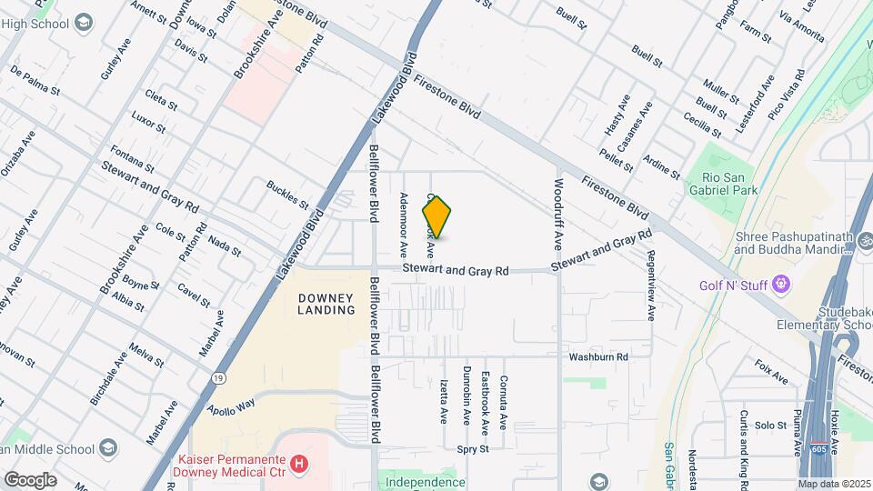 11728 Coldbrook Ave Map and Location Details