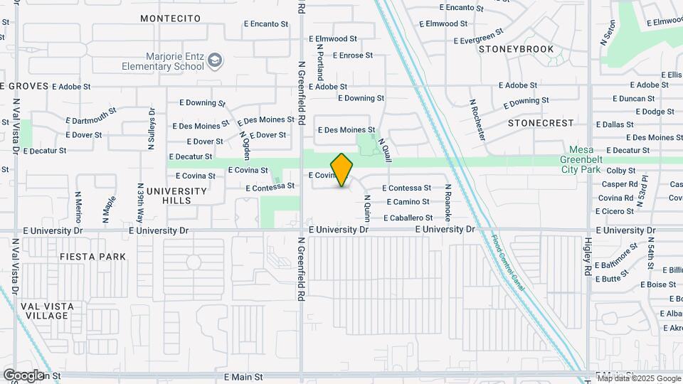 4507 E Contessa St Map and Location Details