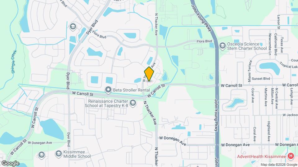 2711 Pleasant Cypress Cir Map and Location Details