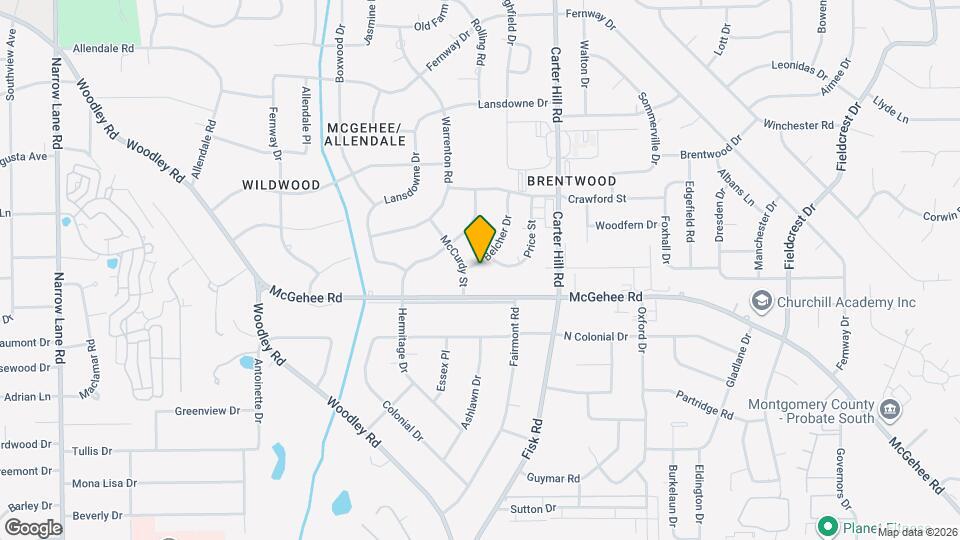 2451 Belcher Dr Map and Location Details