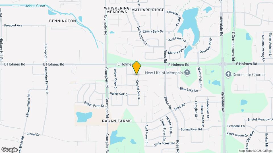 6577 Cross Oak Dr Map and Location Details
