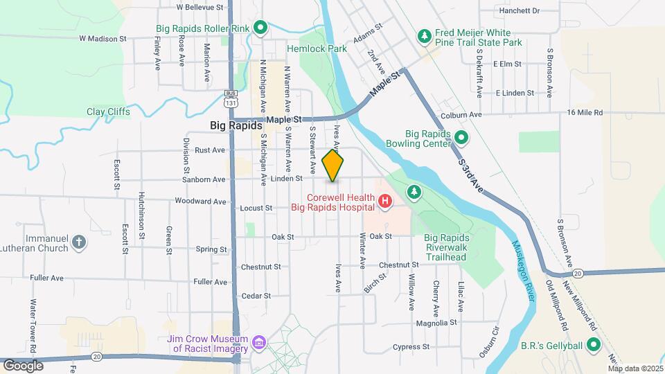 314 Ives Ave Map and Location Details