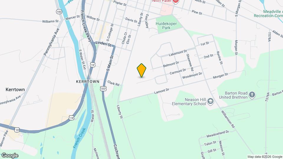 1250 Carmont Dr Map and Location Details