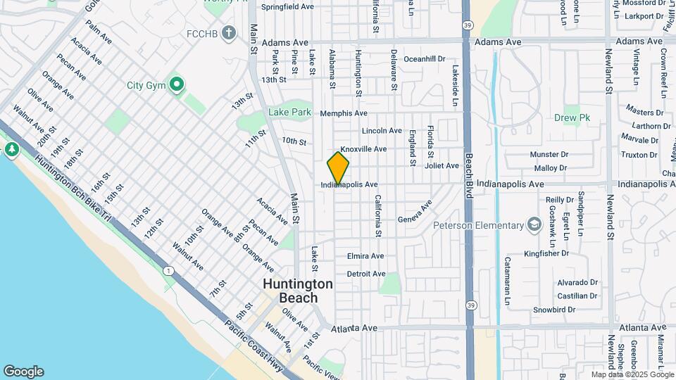 820 Alabama St Map and Location Details