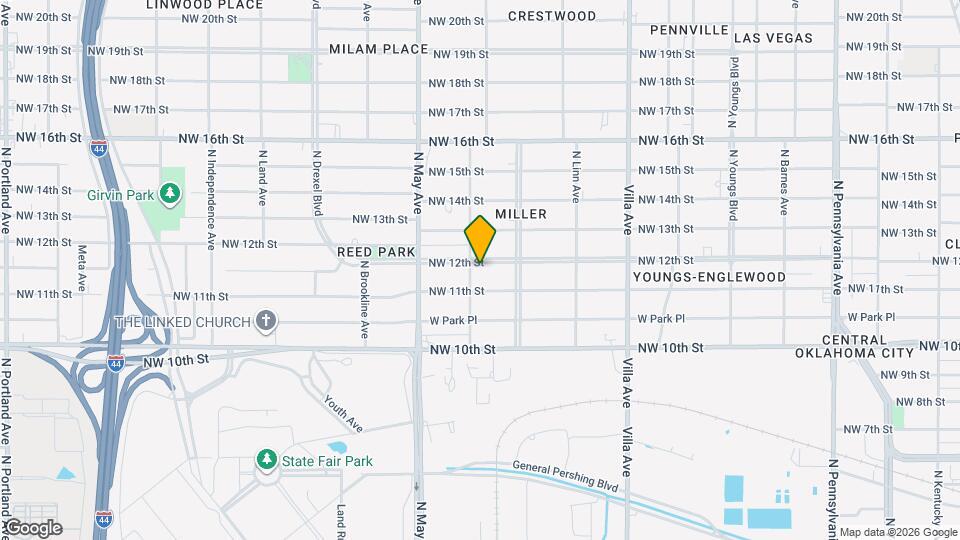 2732 NW 12th St Map and Location Details