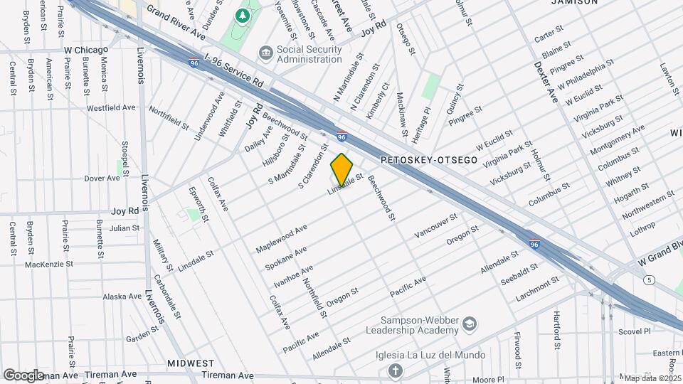 8542 Ironwood St Map and Location Details