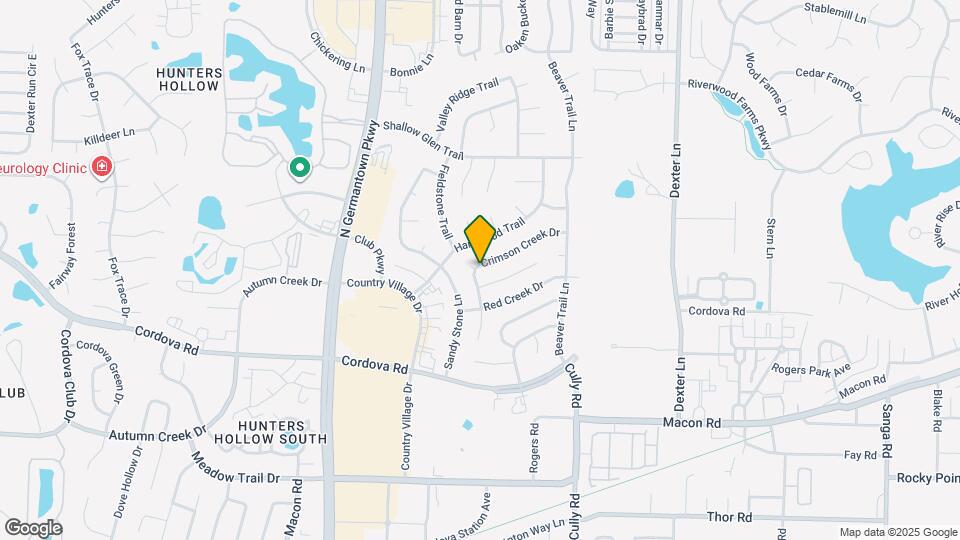 8209 Crimson Creek Dr Map and Location Details