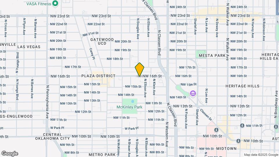 1316 NW 16th St Map and Location Details