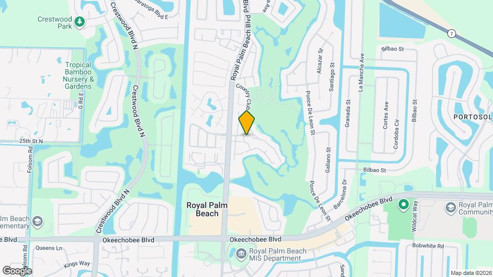 106 Palm Beach Trace Dr Map and Location Details