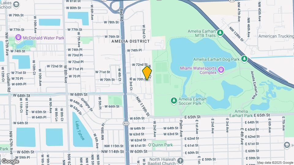 6955 W 2nd Ln Map and Location Details