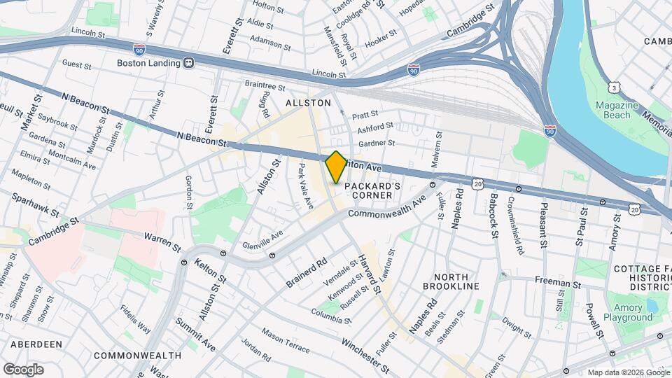 6 Glenville Terrace Mapa y Detalles de la Ubicación