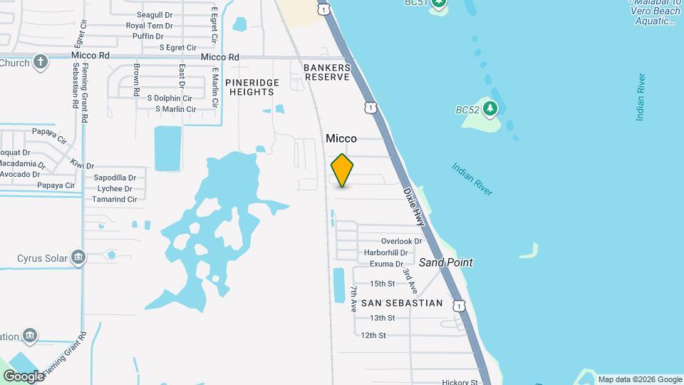 8520 US HWY 1 Mapa y Detalles de la Ubicación
