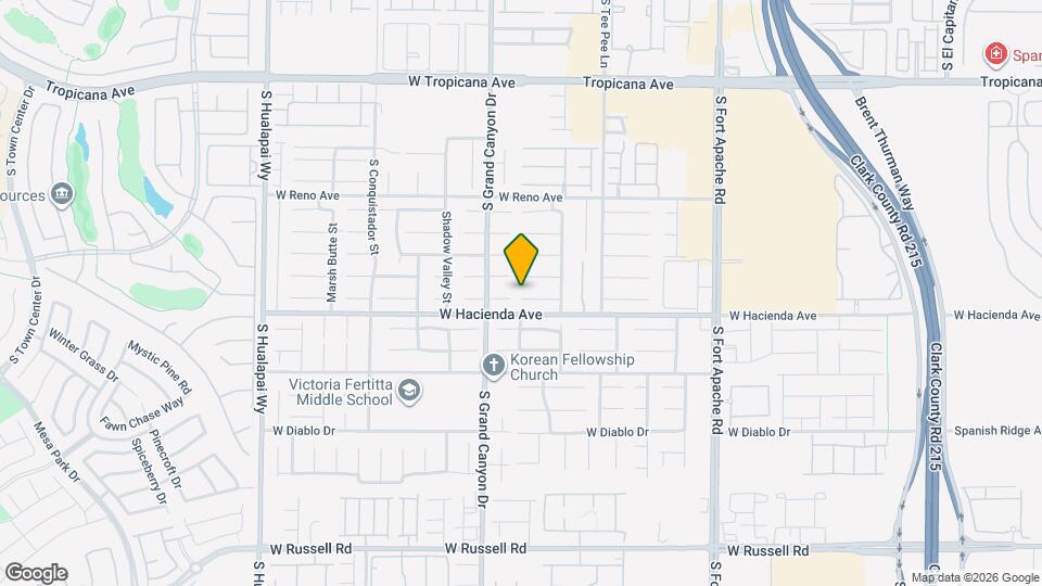 9740 Powell Plateau Ct Map and Location Details