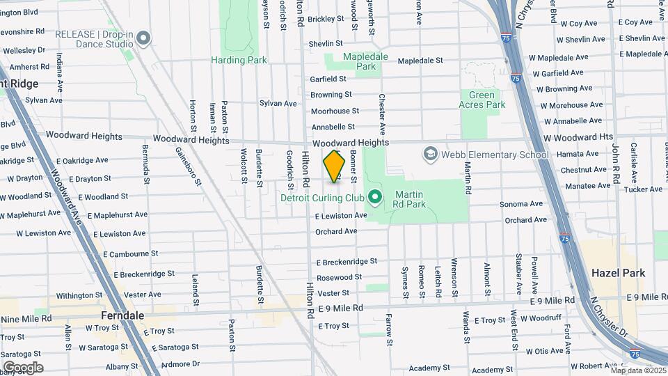 2431 Harris St Mapa y Detalles de la Ubicación