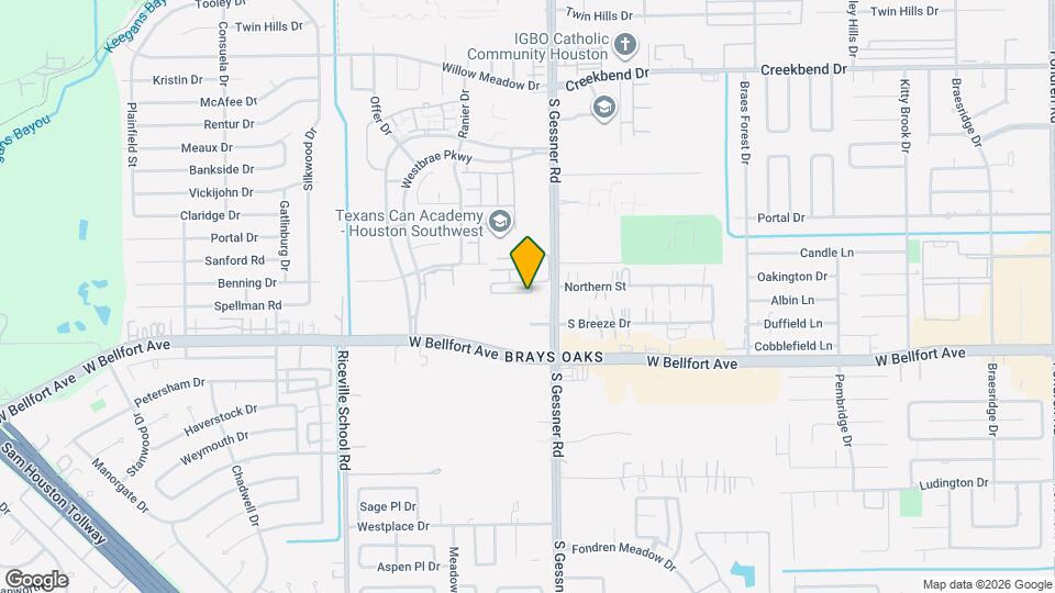 8605 Beviamo St Map and Location Details