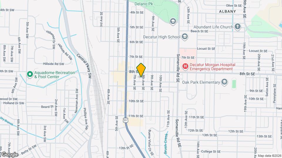 1213 8th Ave SE Map and Location Details