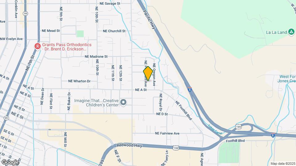 723 NE Piedmont Ave Map and Location Details