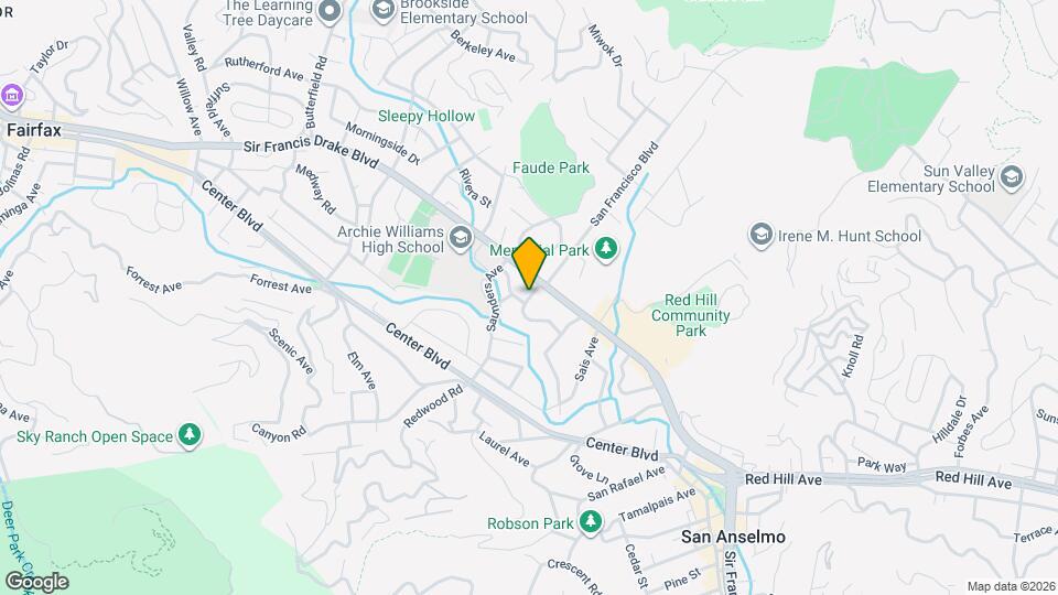 76 Tamalpais Ave Map and Location Details