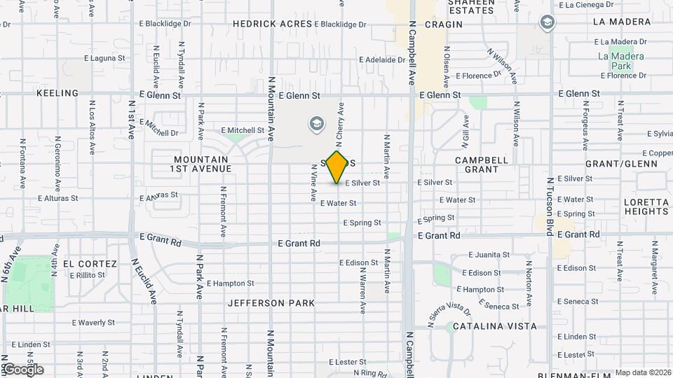 2525 N Cherry Ave Mapa y Detalles de la Ubicación