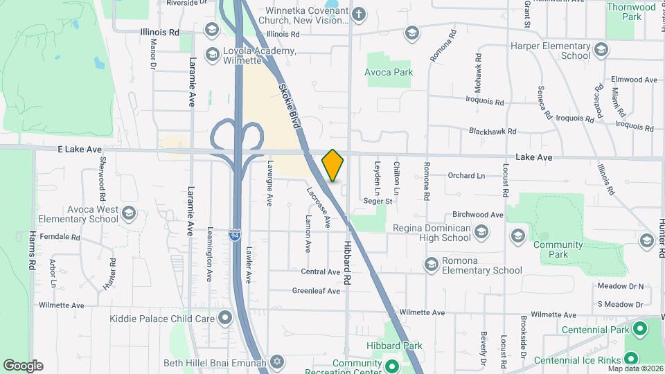 804 Skokie Blvd Mapa y Detalles de la Ubicación