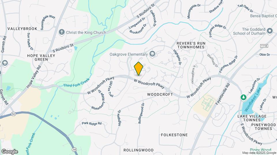 105 Weathersfield Dr Map and Location Details