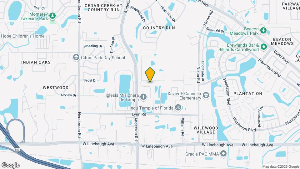 10921 Arbor Ridge Dr Map and Location Details