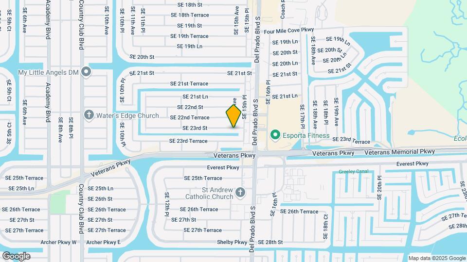 1438 SE 23rd St Map and Location Details