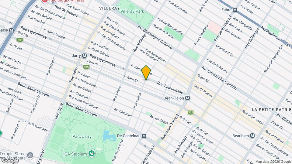 510 Faillon Rue E Map and Location Details