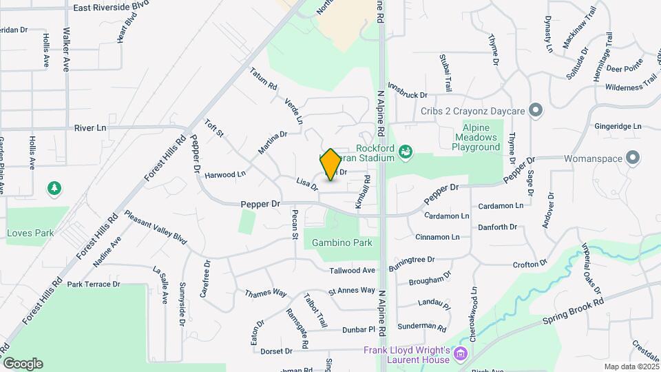 4320 Crawford Dr Map and Location Details