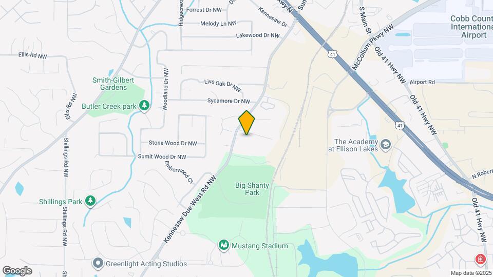 2190 Kennesaw Due West Rd NW Map and Location Details