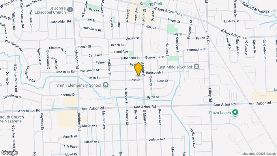 844 Ross St Map and Location Details