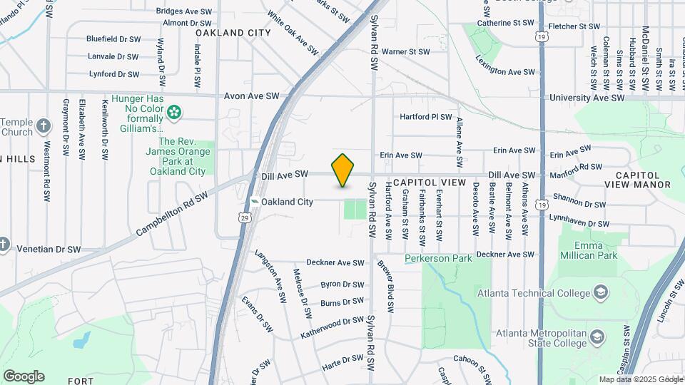 969 Arden Ave SW Map and Location Details