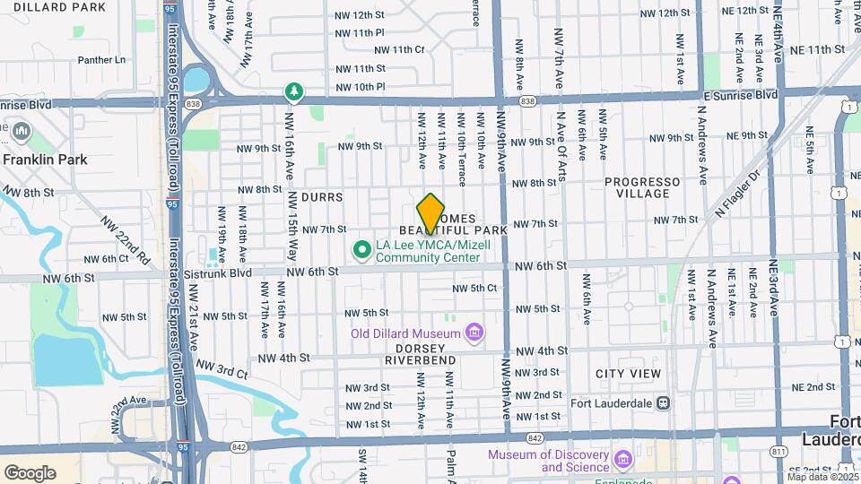 630 NE 12th Ave Map and Location Details