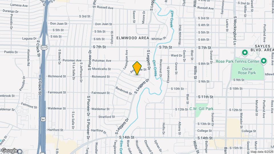 4058 Monticello St Map and Location Details