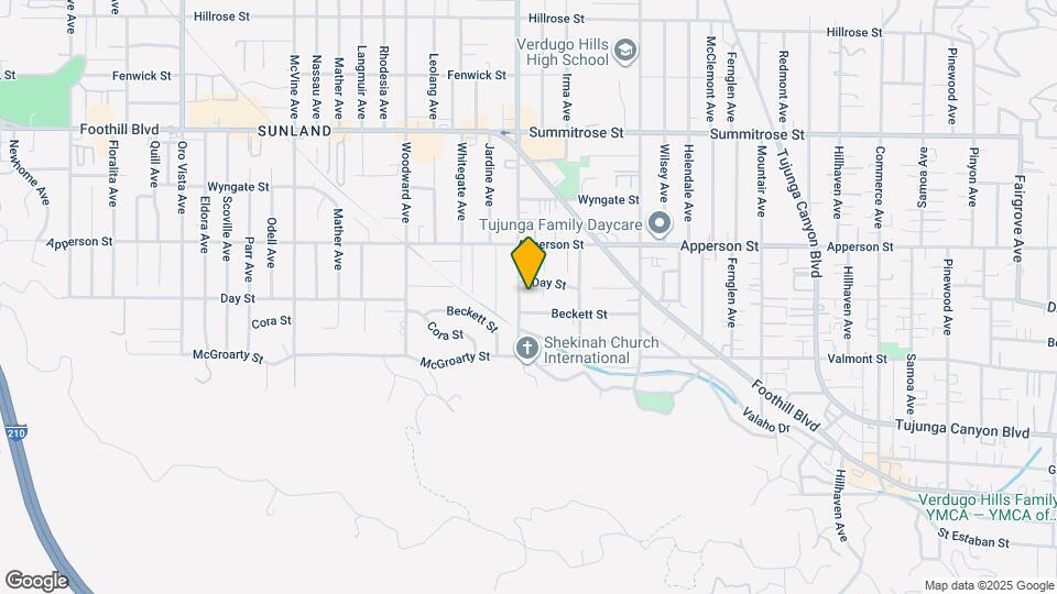 10202 Mount Gleason Ave Mapa y Detalles de la Ubicación