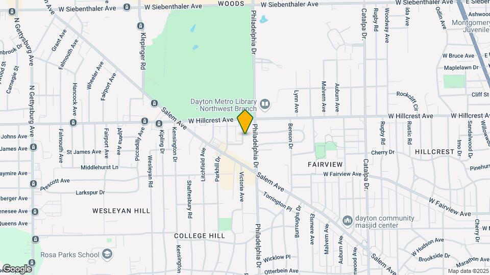 2258 Hepburn Ave Map and Location Details