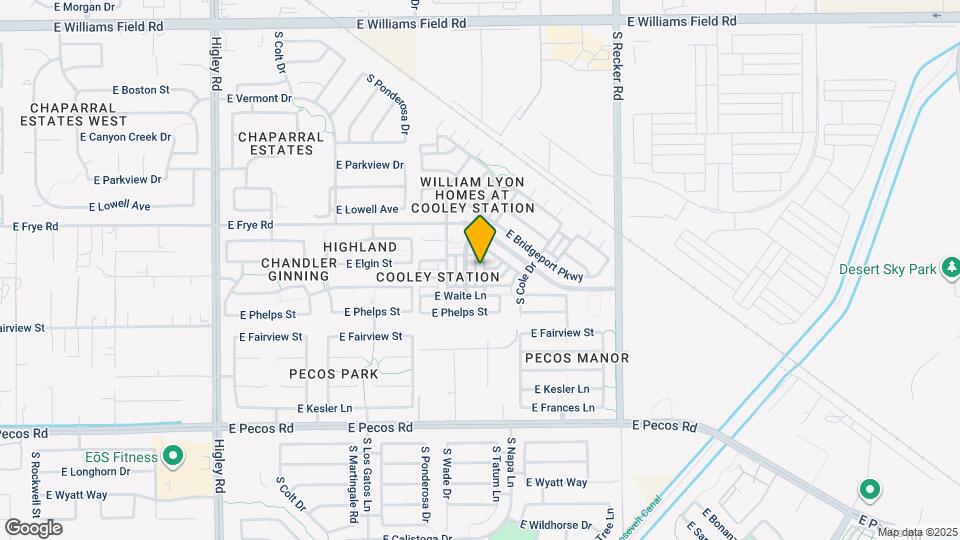 2900 S Anderson Ln Map and Location Details