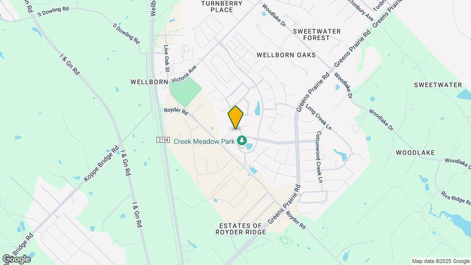 4205 Cripple Creek Ct Map and Location Details