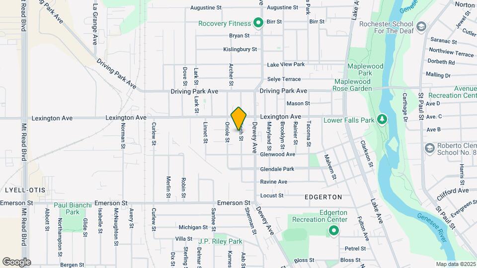 45 Finch St, Unit UP Map and Location Details